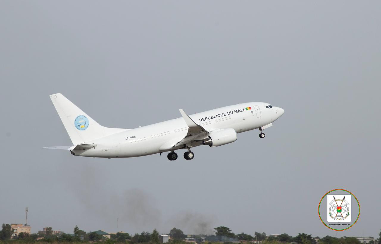 Koulouba | Départ du Président de la Transition pour Niamey 